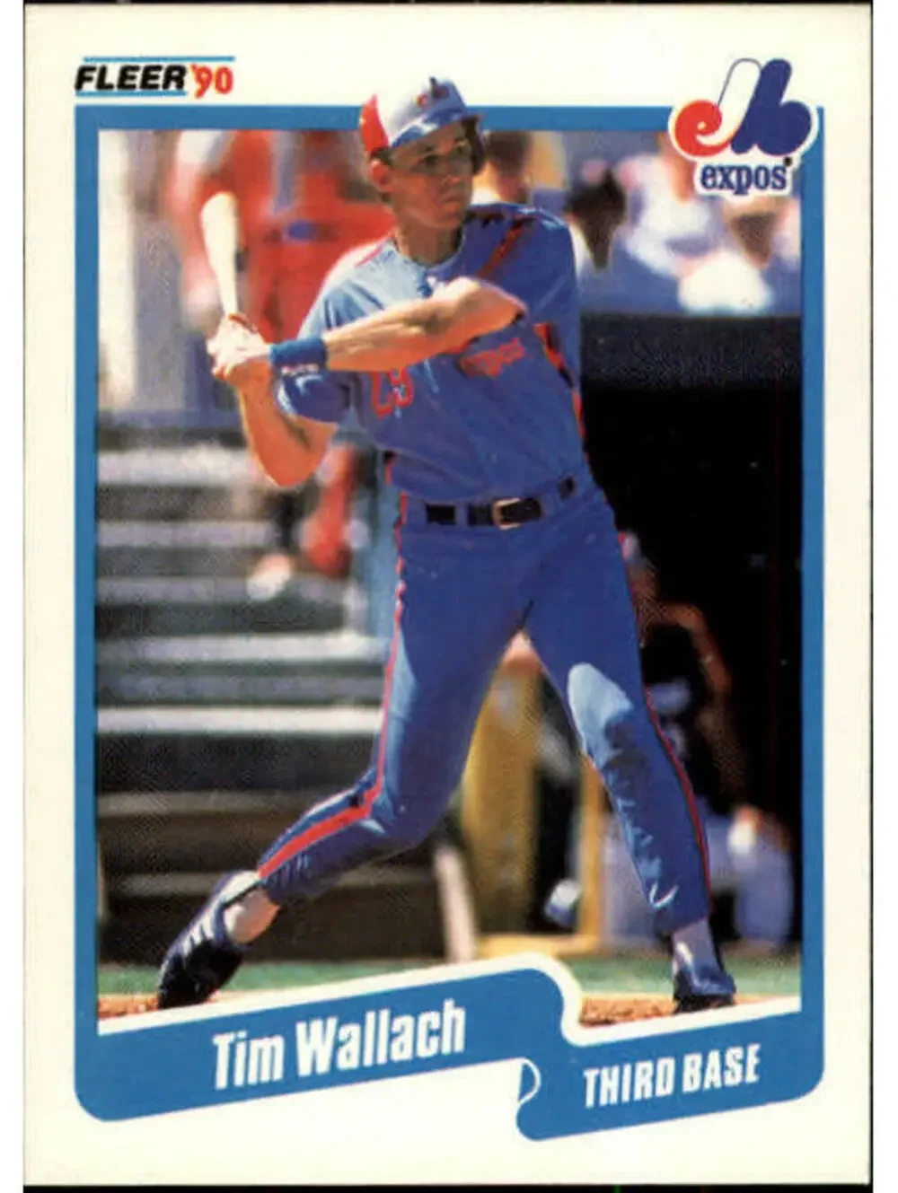 1990 Tim Wallach Fleer Baseball Card #364